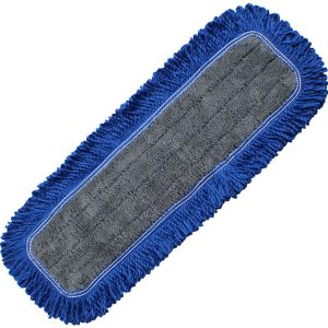 Blue microfiber mop